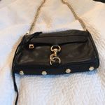 Rebecca Minkoff Black Mini Mac Purse Photo 0