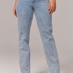 Abercrombie & Fitch  The 90’s Slim Straight ULTRA High Rise Curve Love Jeans NWT Photo 2