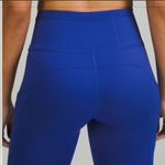 Lululemon fast and free high rise leggings psychic blue 4 Photo 3