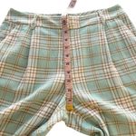Pendleton  Baby Blue Plaid 100% Cotton Pants Straight Leg Preppy Academia Size 6 Photo 11