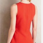 Anthropologie Leifsdottir red / orange peplum high low top - new with tags Photo 3
