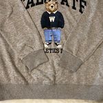 WHO.A.U Korean Brand Unisex Street Style Logo Sweatshirts Gray Photo 6