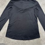feat Women’s Half Zip Pullover Longsleeve Shirt High Neck in Black Size S Photo 14
