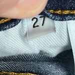 Hudson Jeans Hudson 27 Blair High Rise Super Skinny Stretch Blue Jeans Preppy Raw Hem Grunge Photo 6