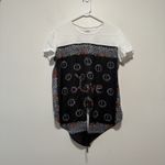 Sandro  LOVE Tie Front Graphic Floral T-Shirt Size 3 Photo 1