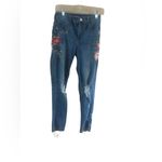 EXPRESS Size 2 Regular Blue Denim Photo 1