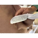 Abercrombie & Fitch Abercombie & Fitch Brown Long Sleeve Top Size Medium‎ Photo 3