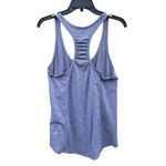 Lululemon Our Sport Racerback Tank Top No Size Heather Purple Ruched Workout Gym Photo 2
