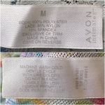 Avon Intimates Slip Dress Floral Butterfly Mesh Nightgown Sleepwear Sheer Sz M Blue Size M Photo 6