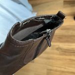 Bandolino  Boots Brown Leather Side Zip Ankle Booties Womens 6 Photo 10