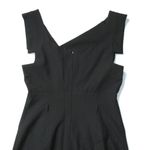 Black Halo NWT Jackie in Black Cap Sleeve Tailored Sheath Dress 10 $375 No Belt Photo 7