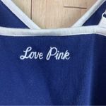 PINK - Victoria's Secret  Navy and White Bodysuit Photo 5