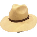 Fashion Vintage wool Wide Hat Red Size M Photo 0