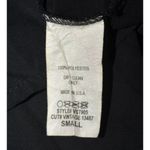 Vintage Havana Ladies Sheer Black Cropped Tank Top Size L Aztec Straps Photo 8