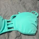 Victoria's Secret Victoria’s Secret bandeau strapless Mint Green Bikini Top Small Photo 8