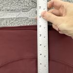 Lululemon Power Thru High Rise Shorts 6" Red Merlot Biker Athletic Women's 14 Photo 7