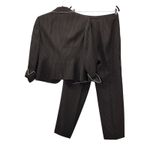 Tahari Arthur S Levine Blazer Trouser Pants Suit 8 Petite Formal Office Career Black Size 8P Photo 1