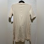 Lululemon NWT Cotton Wrap Front T-Shirt Dress Prosecco Size 4 Photo 7