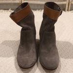 Sebago Handcrafted Leather Suede Nell Ankle Heeled Booties Size 10M Photo 1