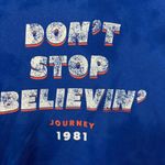 Journey Don’t Stop Believing 1981 Tie Dye Tshirt size Large Photo 1