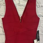 Bebe NWT Women's Double V Mini Bandage Dress Size XS. Photo 3