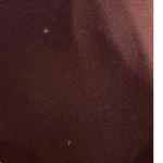 Peruvian Connection  L Pima Cotton Top Shirt Burgundy Bishop Sleeves TINY FLAW Photo 5