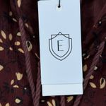 Cleobella ‎ Jaslynn Mini Dress XS Zadia Block Print Tiered Ruffle Long Sleeve Photo 5