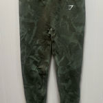 Gymshark  Green Camouflage Leggings sz Small EUC always hung to dry Photo 0