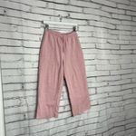Classic Elements  Pink Wide-Leg Fleece Sweatpants Women’s Medium Lounge Pants Photo 1