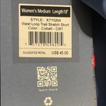 White Sierra Stylish Blue Athletic Skirt size M new with tags Photo 4