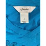 cj banks Women's Royal Blue Top Photo 2