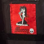 VTG Plaid Moto Jacket Womens Extra Large XL Biker Punk Rock Goth Zip Red Photo 5