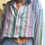 vintage cropped button up Multiple Size XL Photo 0