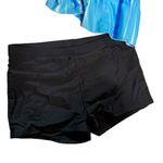 Source Unknown Blue‎ black Tankini Shorts Tank Large Photo 1