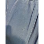 Mango MNG  Women's Blue Midi‎ Dress with Belt Cap Sleeves Size L Photo 3