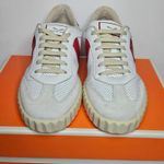 Voile Blanche Ines Mesh & Leather Sneaker, White Size 39 / US 9 NEW Photo 6