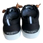 Sperry  Women’s Crest Vibe Black Canvas Sneakers Size 10 Photo 2
