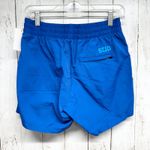 Free People  Stio Shorts Small Blue Lightweight Zip Back Pocket Athletic Pockets Photo 3