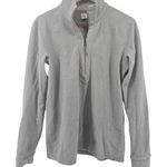 Stio Womens Gray Fleece 1/4 Zip Pullover Long Sleeve Casual Outdoor Top Large Photo 0