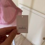 Auden NWT Women's Lace & Mesh Corset Bra Enlightened Pink Size S Photo 2