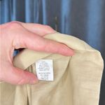 Intermix NWT  Arabella Beige Midi Skirt Size 2 Linen Blend Photo 10