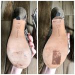 Classiques Entier Embossed Leather Slingback Peep Toe Platform Heels, sz. 6 Photo 8