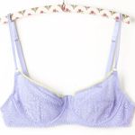 Free People Lace Bralette – Size 32D Cheeky Lace Bra Purple Photo 0