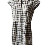 Pendleton  Plaid Cotton Mini Dress Short Sleeve Cotton Breezy, Sz 12 Photo 3