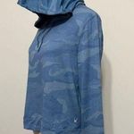 Spyder  Active Hoodie SweatShirt Blue Camouflage Stretch Pullover Size M Photo 4