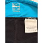 Nike women's small (4/6) black/blue Performance capri wide leg capri leggings Photo 2
