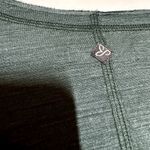 prAna  Chrissa Wool Base Layer Long Sleeve Top Crew Neck Heather Green XS Photo 2