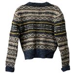 American Eagle American Eagle Women Size Medium Fair Isle Nordic 100% Wool Long Sleeve Winter Photo 1