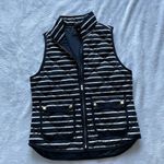 J.Crew Navy Striped Quilted Excursion Vest Photo 7