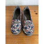 Bzees ‎ Morel Multi Washable Lipstick Slip-on Loafer Comfort Shoe Size 6 Photo 1